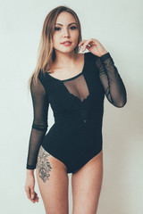 Naklejka premium girl
