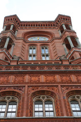 Obraz premium Tower of Red City Hall Historic building in Berlin Germany call