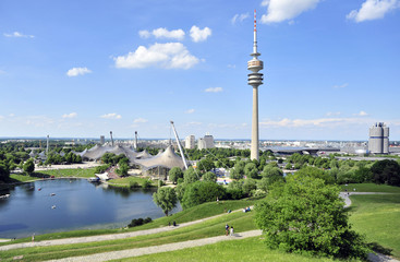 Munich from the Olympiapark