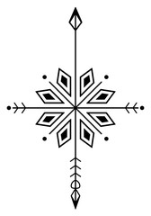 Kompass oder Windrose auf isolierten weißen hintergrund als Vektor.