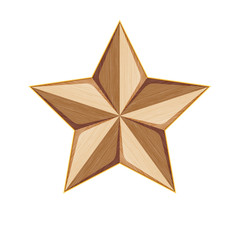 Copper Star illustration