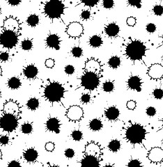 seamles pattern of blotted