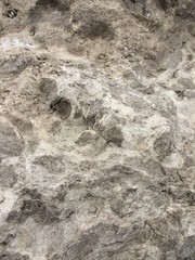 close up of quarry rock