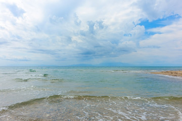 Fototapeta na wymiar Beautiful beach at Chalkidiki peninsula, Greece