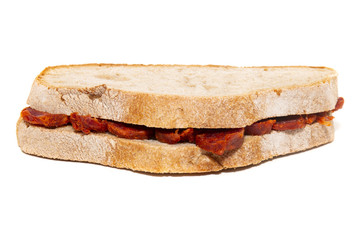 chorizo and traditional bread