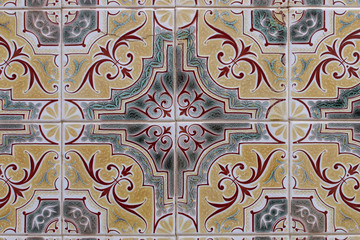 Portuguese azulejo texture