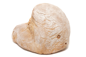 Traditional large loaf of bread