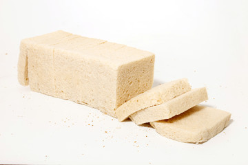 rectangular loaf of bread