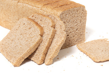 rectangular loaf of bread