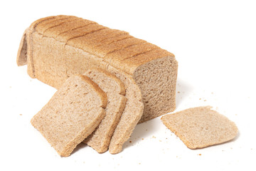 rectangular loaf of bread