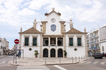 Fototapeta premium main church of the city of Olhao