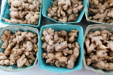 containers of ginger