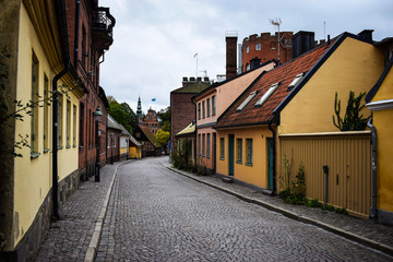 small city street