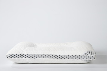 White pillow in white background