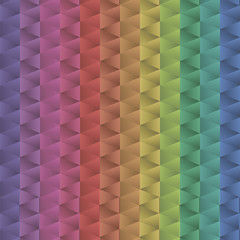 iridescent multicolored gradient bright metal positive mechanics triangle pattern colors vector angles geometric glitter glass seamless background pattern