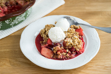 Apple Crumble Dessert