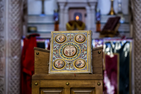 Syriac Orthodox Bible  In Mardin ,Turkey