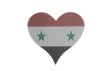 Heart with Flag of Syria