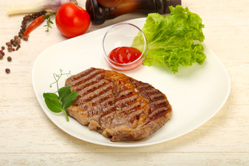 Rib eye steak