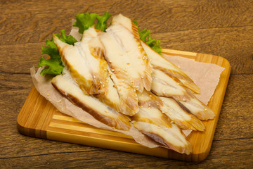 Eel sashimi