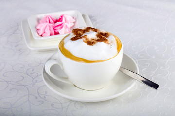 Cappuccino coffee