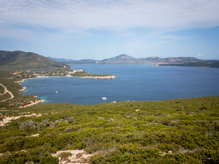 Fototapeta na wymiar Marine protected area Capo Caccia Isola Piana