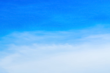 The blue skies and constantly moving clouds.