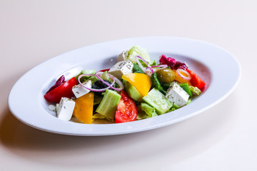 Traditional Greek salad