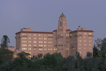 Fototapeta na wymiar The Richard H. Chambers Courthouse in Pasadena, California.