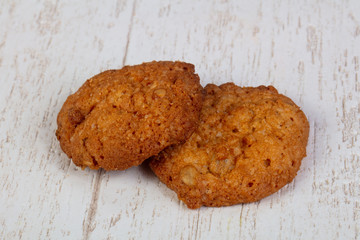 Sweet oat cookies
