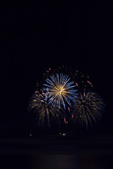 Fireworks at the Gold Coast beach