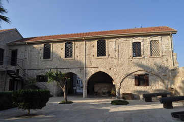 Fototapeta na wymiar The Medieval Castle of Larnaca (Larnaka) in Cyprus