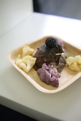 Blackberry Short Ribs with Roasted Cauliflower
