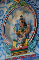 Fototapeta na wymiar india temple statue