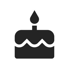Birthday cake icon