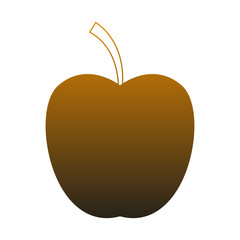 Apple fruit isolated vector illustration graphic design