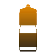 Thermo bottle isolated vector illustration graphic design