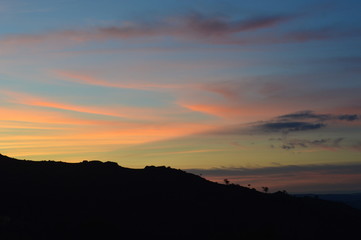 Pôr do sol em Montemuro