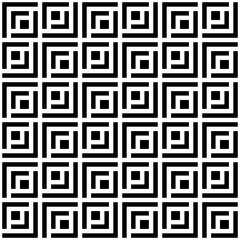 Abstract geometric line art seamless pattern background