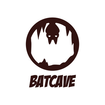 Circle Night Bat Cave Mystery Symbol