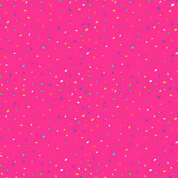 Color confetti background for party celebration