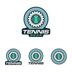 Tennis Gear Sport Equipment Logo