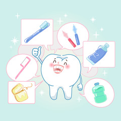 tooth with dental care