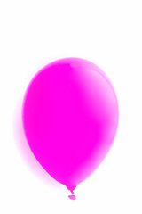 pink balloon isolate