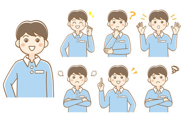 お父さん　表情　セット