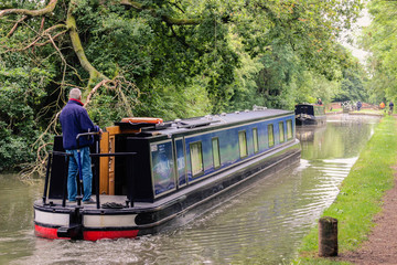 canal boats in england
