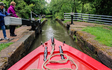 canal boats in england