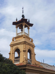 Bell tower in Barcelona