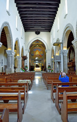  basilica cathedral of Santa Maria assumed Romanesque Baroque style Nardò Salento