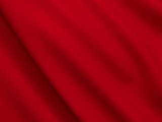 Abstract Texture. Red Silk